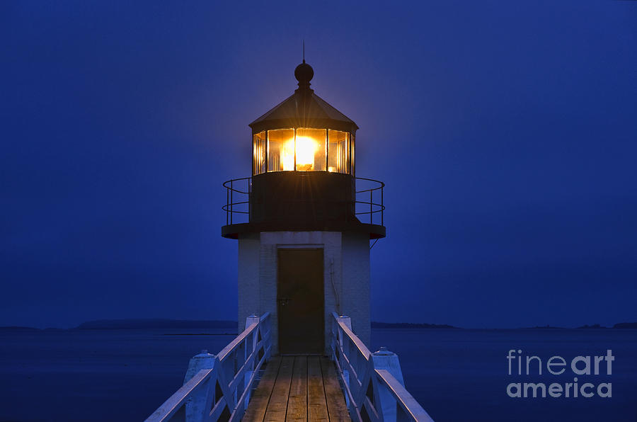 Landmark Photograph - Marshall Point Lighthouse #5 by John Greim
