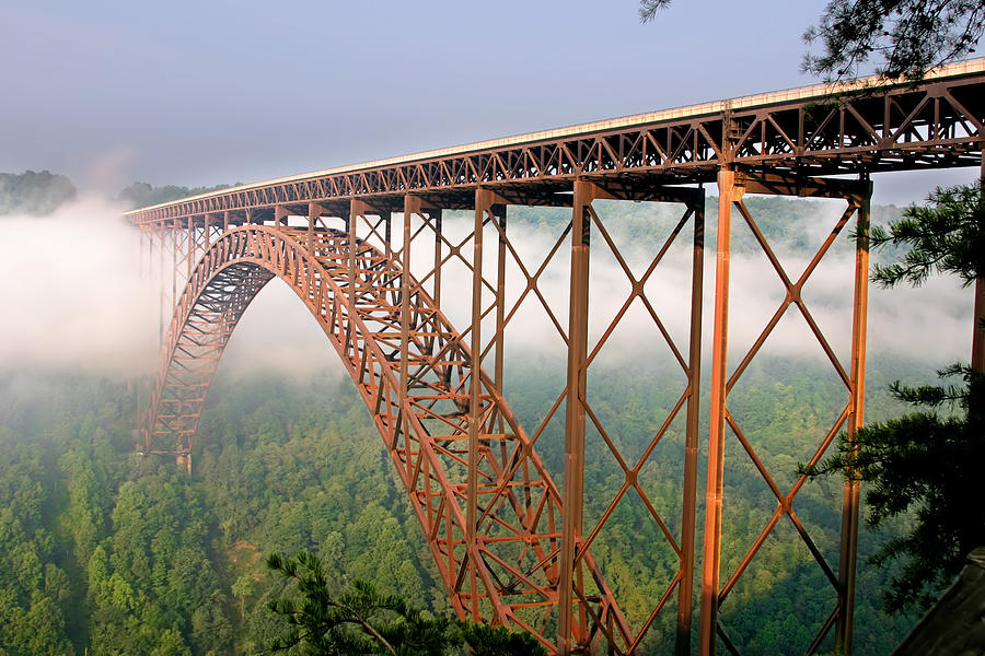 New River Gorge Bridge #7 Photograph by Mary Almond