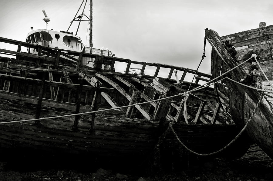 Old abandoned ships #6 Photograph by RicardMN Photography
