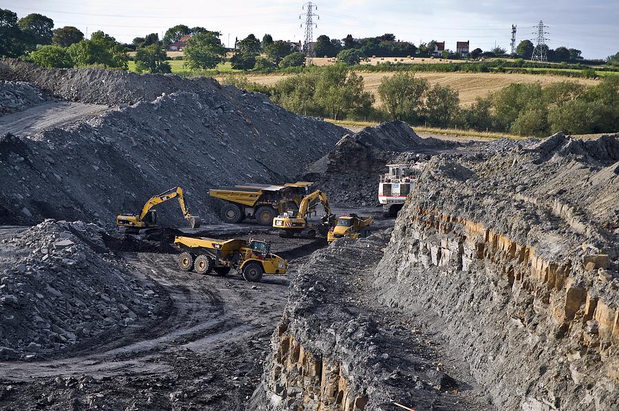 Opencast Coal Mine Photograph by Chris Knapton - Pixels