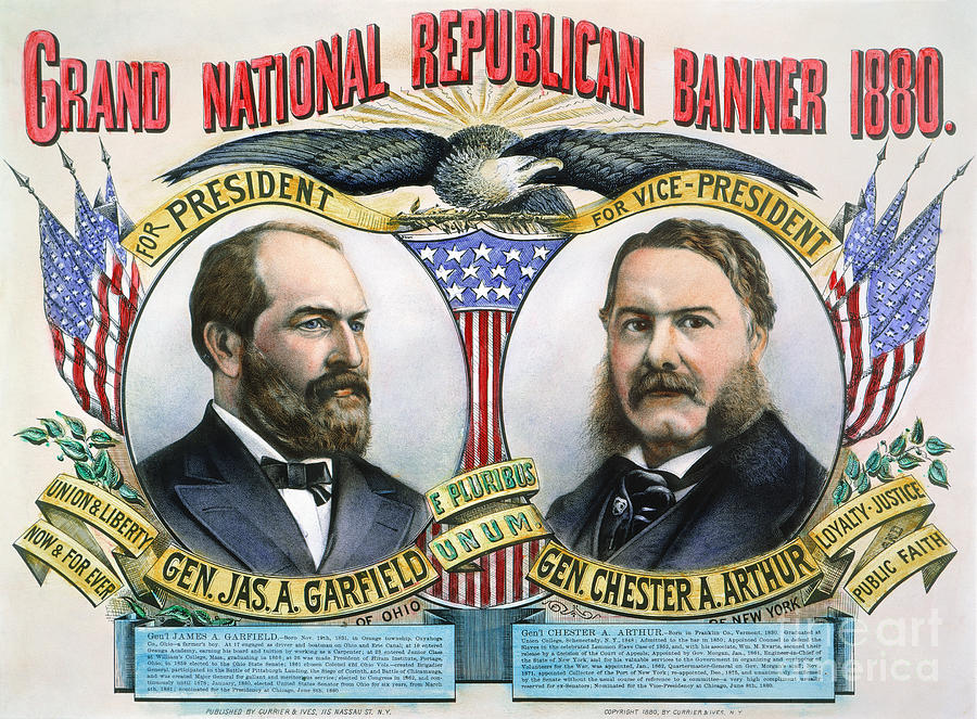 Presidential Campaign, 1880 #5 Photograph by Granger