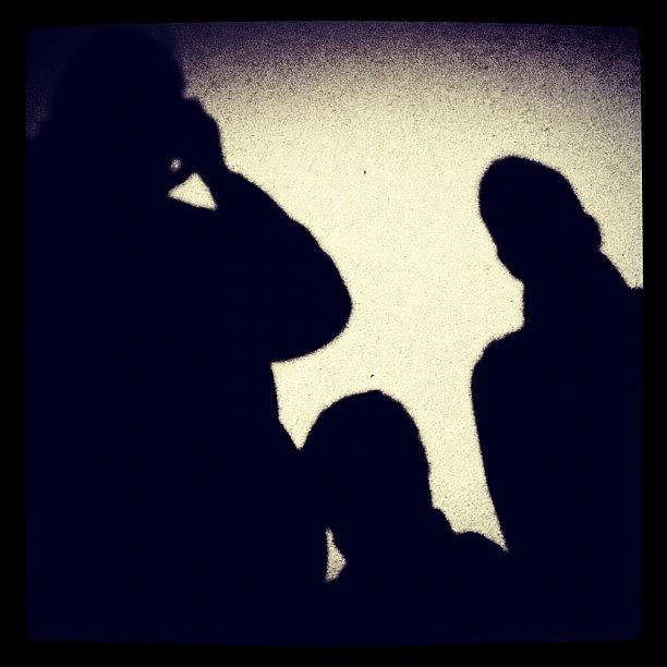 5. Shadow - The Boys And I In Shadow Photograph by Kim Gourlay