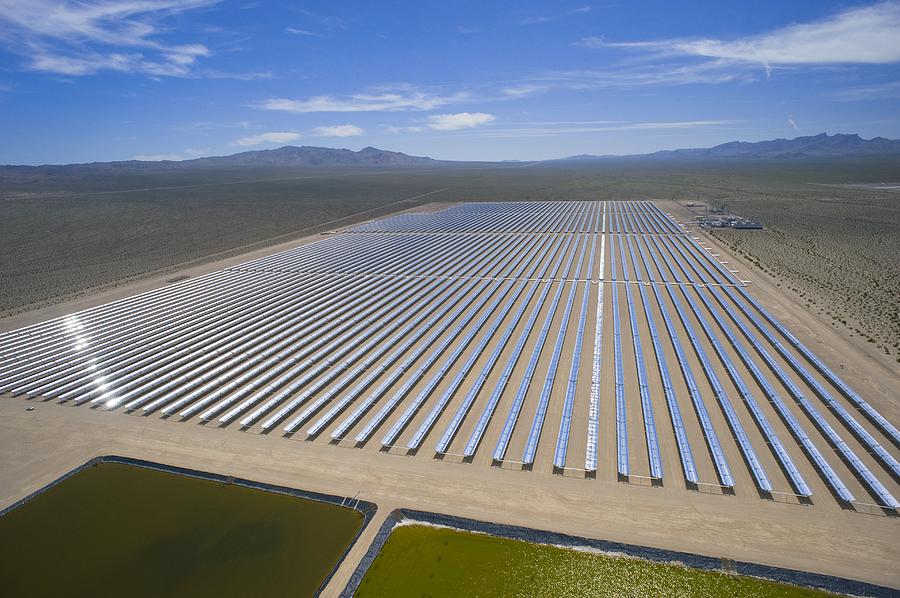 Solar Power Plant, Nevada, Usa #5 Photograph by David Nunuk