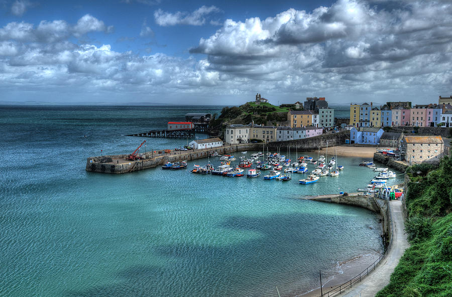 Tenby Harbour #5 Photograph by Steve Purnell
