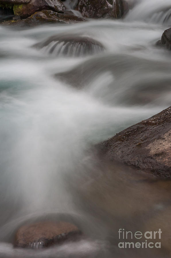 Waterfall Iceland #5 Photograph by Jorgen Norgaard