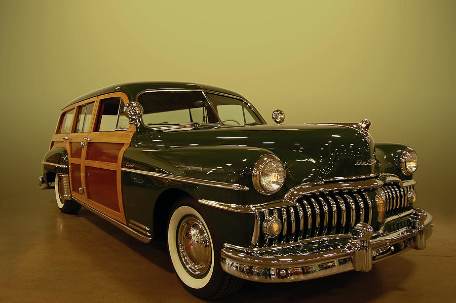 50 DeSoto Woody Photograph by Bill Dutting