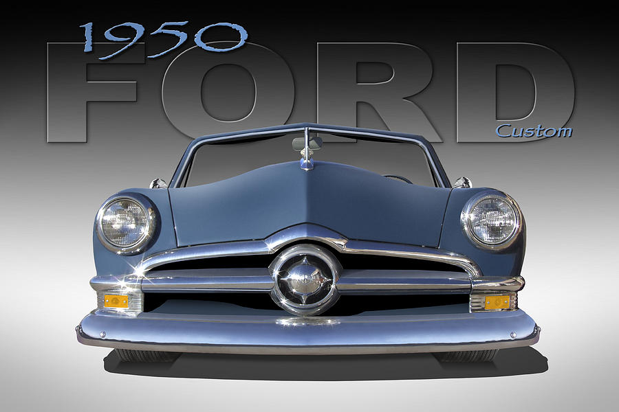 50 Ford Custom Convertible Photograph by Mike McGlothlen | Fine Art America
