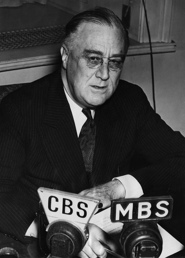 President Franklin D. Roosevelt Photograph by Everett | Pixels