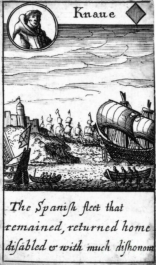 1588 Photograph - Spanish Armada, 1588 #51 by Granger