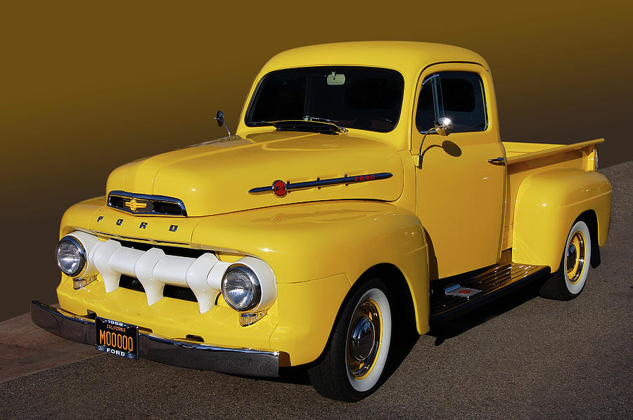 52 Ford F1 Photograph by Bill Dutting