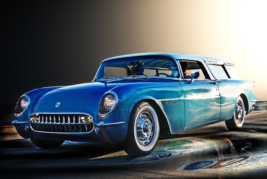 54 Nomad Vette Photograph by Bill Dutting