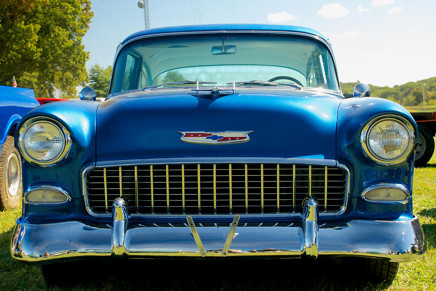 55 Chevy Bel Air  Photograph by Mark Dodd