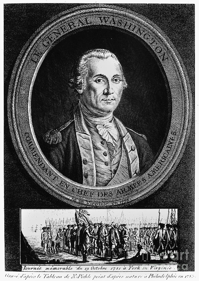Portrait Photograph - George Washington #55 by Granger