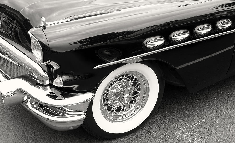56 Buick Roadmaster Photograph by Tony Grider
