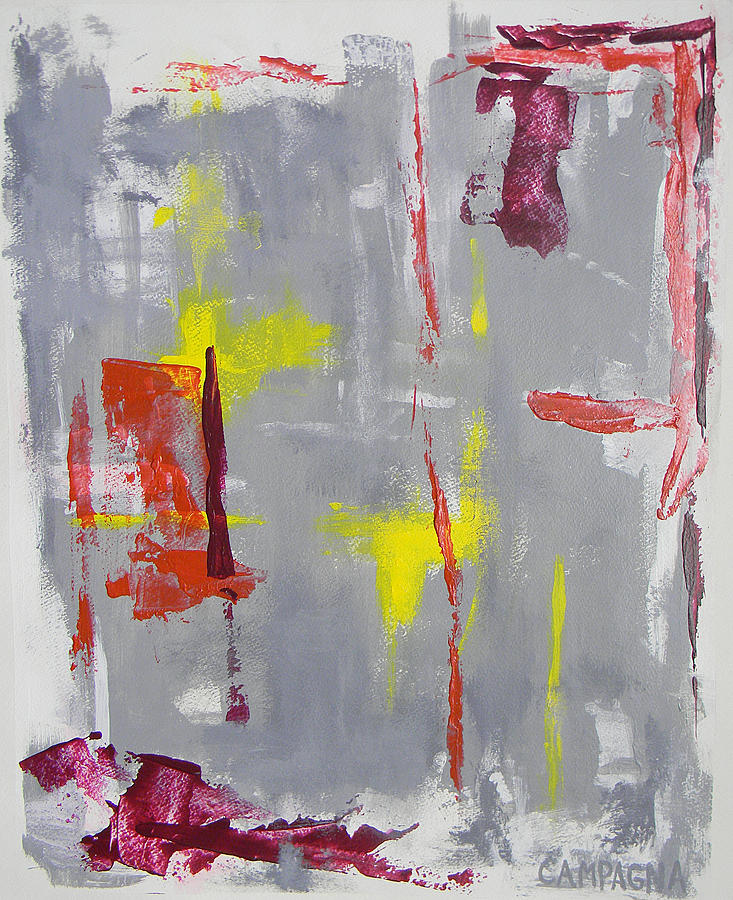 Untitled #56 Painting by Teddy Campagna