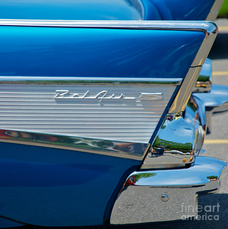 57 Chevy Bel Air 1 Photograph by Mark Dodd