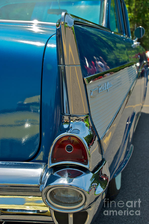 57 Chevy Photograph - 57 Chevy Bel Air 2 by Mark Dodd