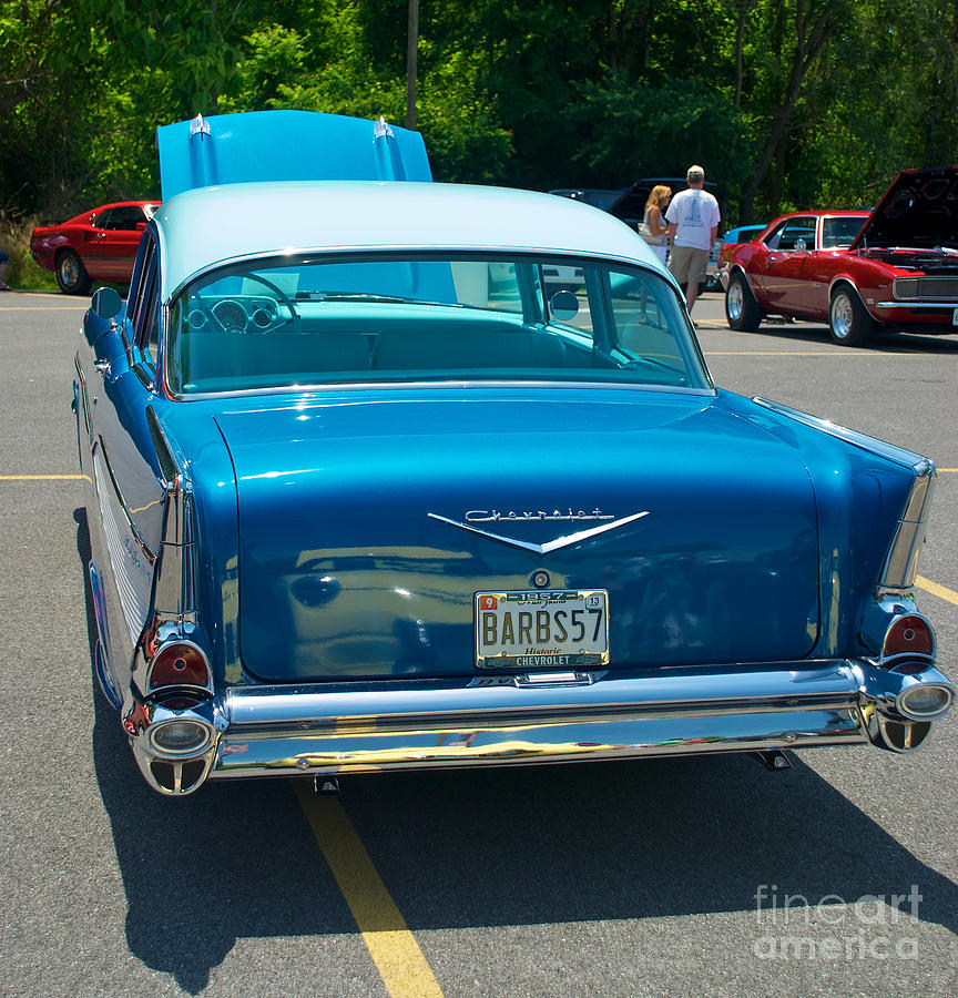 57 Chevy Bel Air 7 Photograph by Mark Dodd