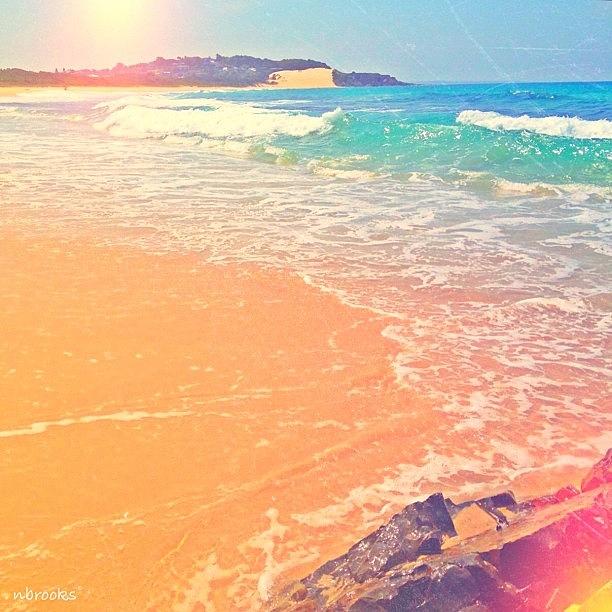 Beach Photograph - #beach #forster #australia #igaustralia #6 by Nicole Brooks