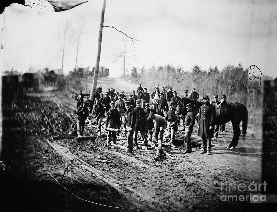 Civil War Signal Corps Photograph By Granger