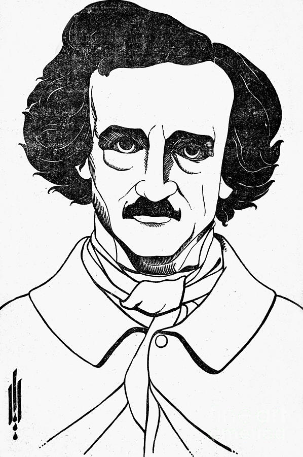 Edgar Allan Poe (1809-1849) #6 Photograph by Granger