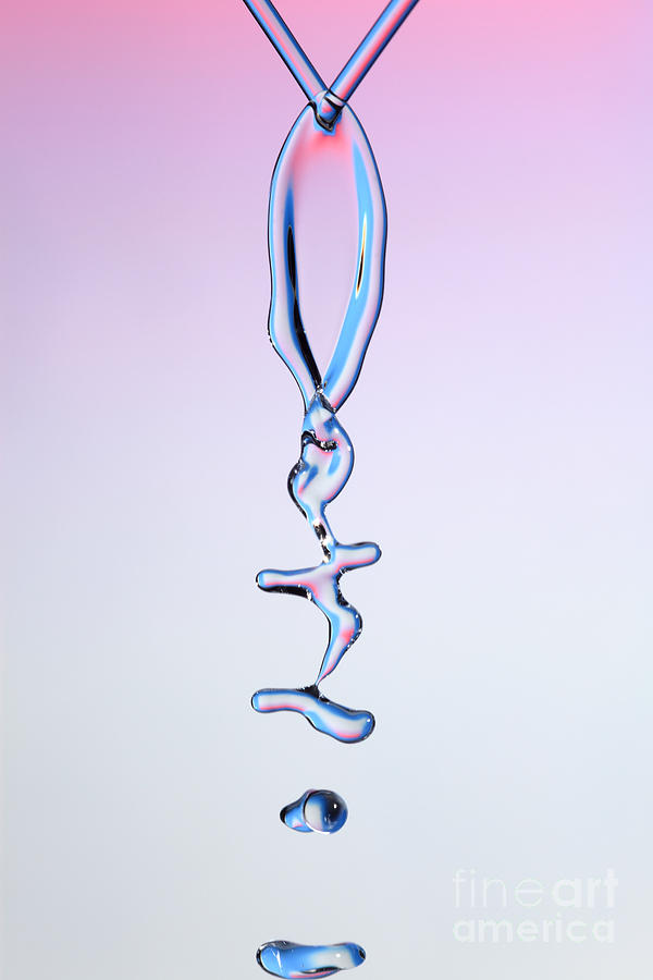 Fluid Fishbone Effect #6 Photograph by Ted Kinsman