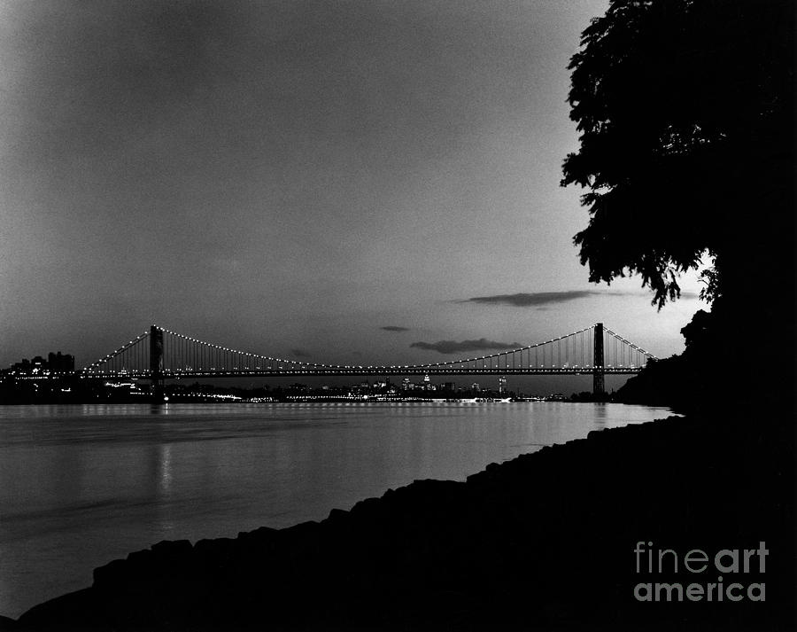 George Washington Bridge #6 Photograph by Granger