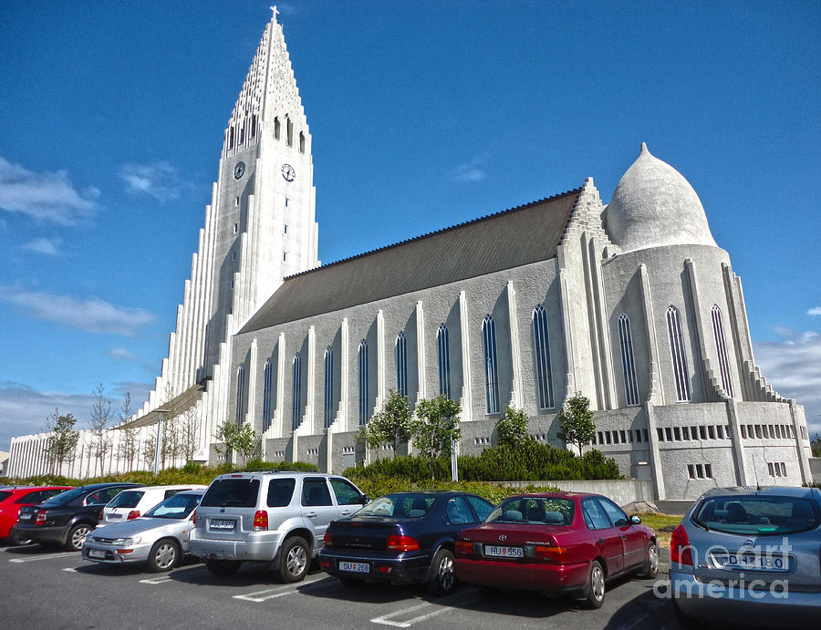 Hallgrimskirkja Photograph - Hallgrimskirkja Church - Reykjavik Iceland  #6 by Gregory Dyer