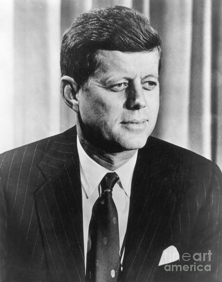 John F. Kennedy Photograph by Granger