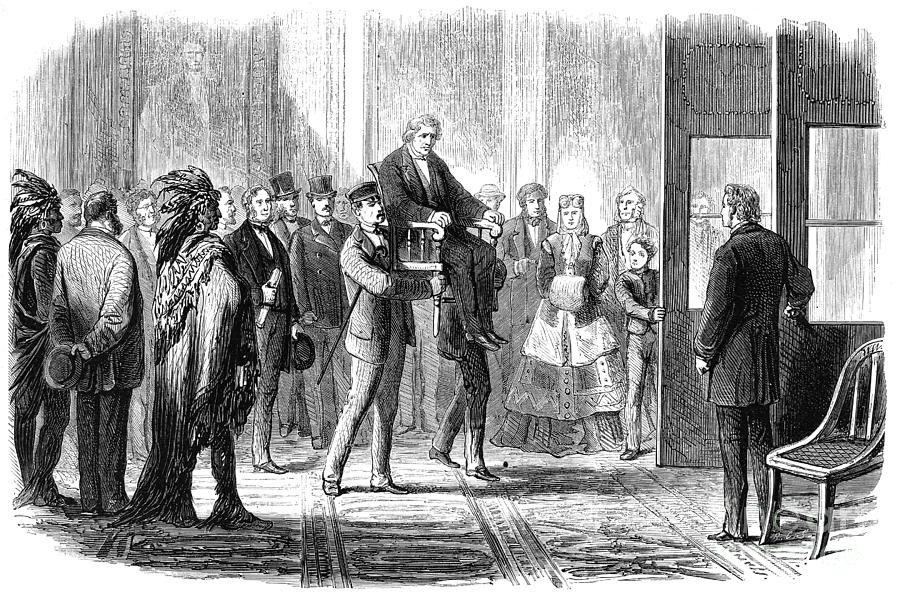 1868 Photograph - Johnson Impeachment Trial #6 by Granger