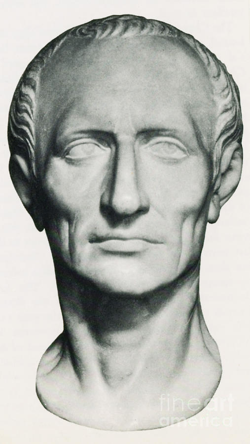 Julius Caesar, Roman General #6 Photograph by Photo Researchers