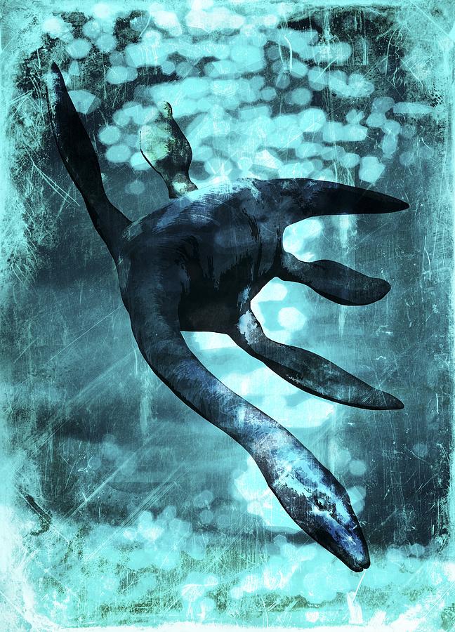 Loch Ness Monster, Artwork #6 Digital Art by Victor Habbick Visions