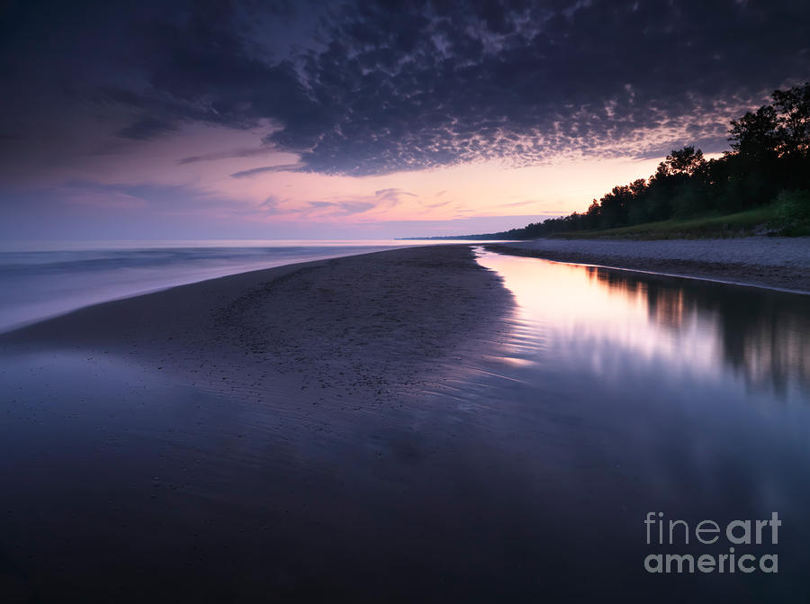 Long Point Beach #6 Photograph by Maxim Images Exquisite Prints