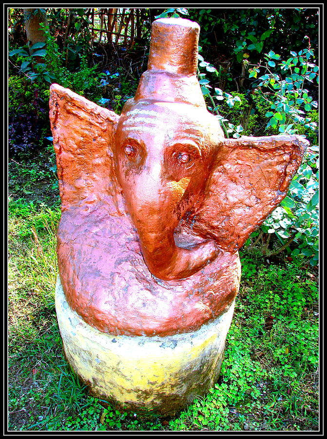Lord Ganesha #6 Sculpture by Anand Swaroop Manchiraju