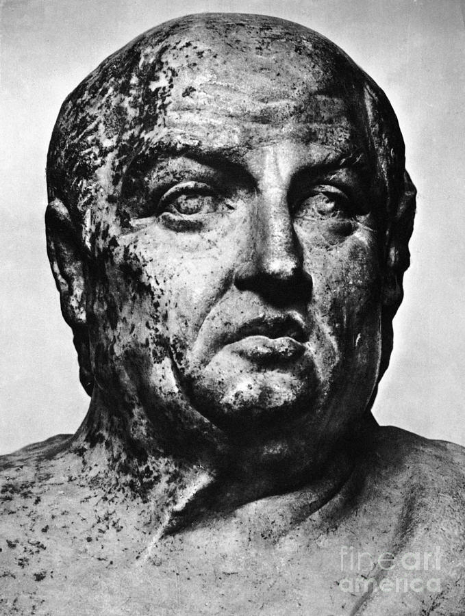 Lucius Annaeus Seneca Photograph by Granger