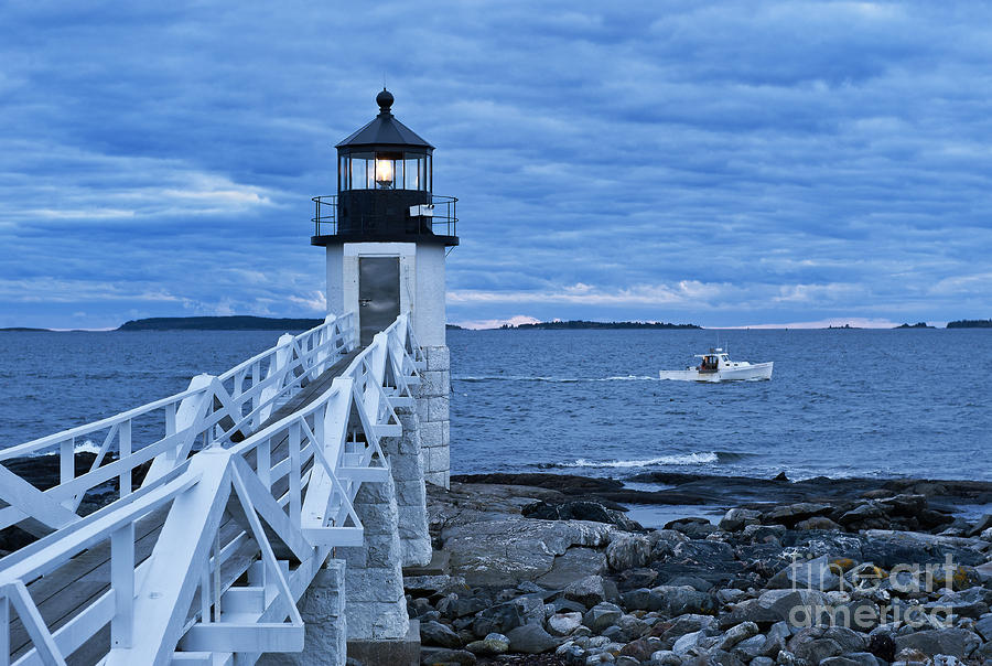 Cool Photograph - Marshall Point Lighthouse #6 by John Greim