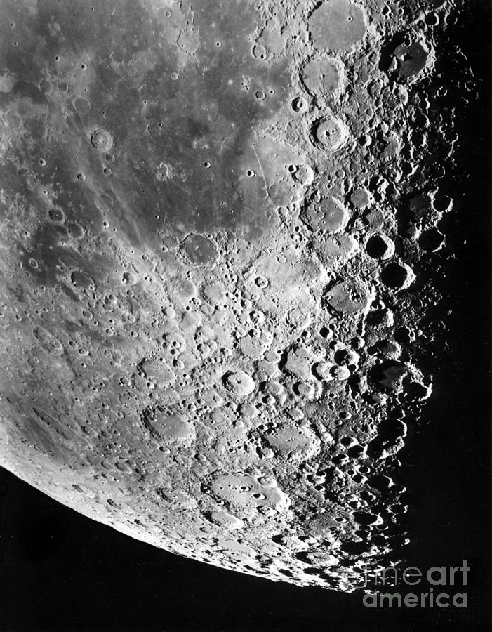 Space Photograph - Moon Surface #6 by Science Source