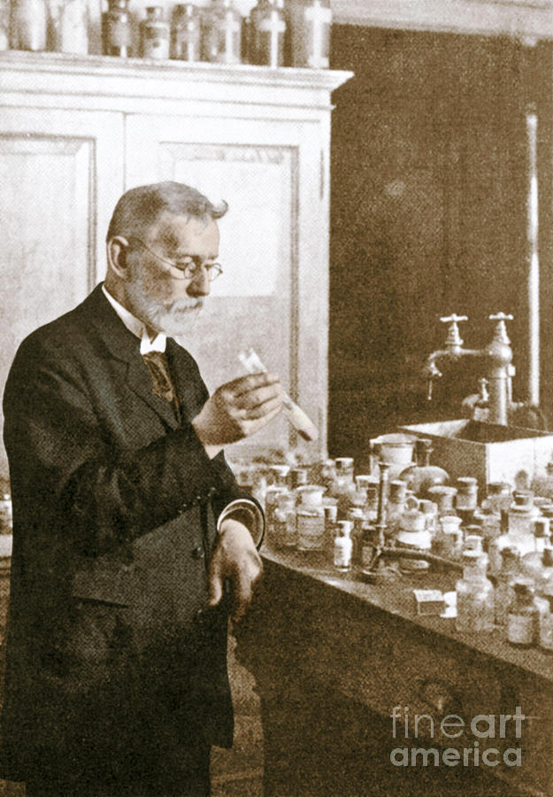 Paul Ehrlich, German Immunologist #6 Photograph by Science Source