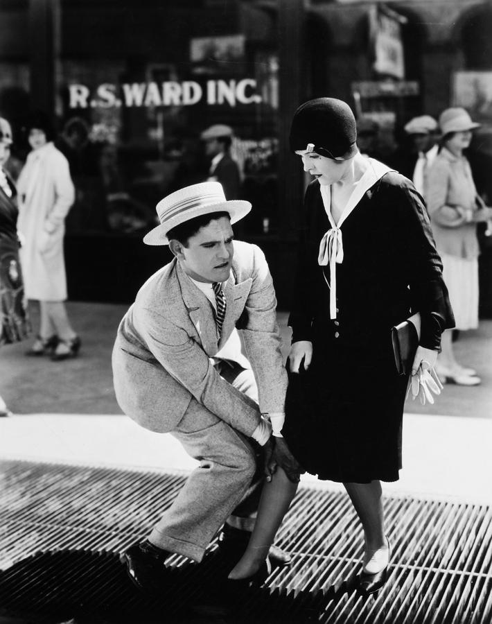 Actor Photograph - Silent Film Still: Accidents #6 by Granger