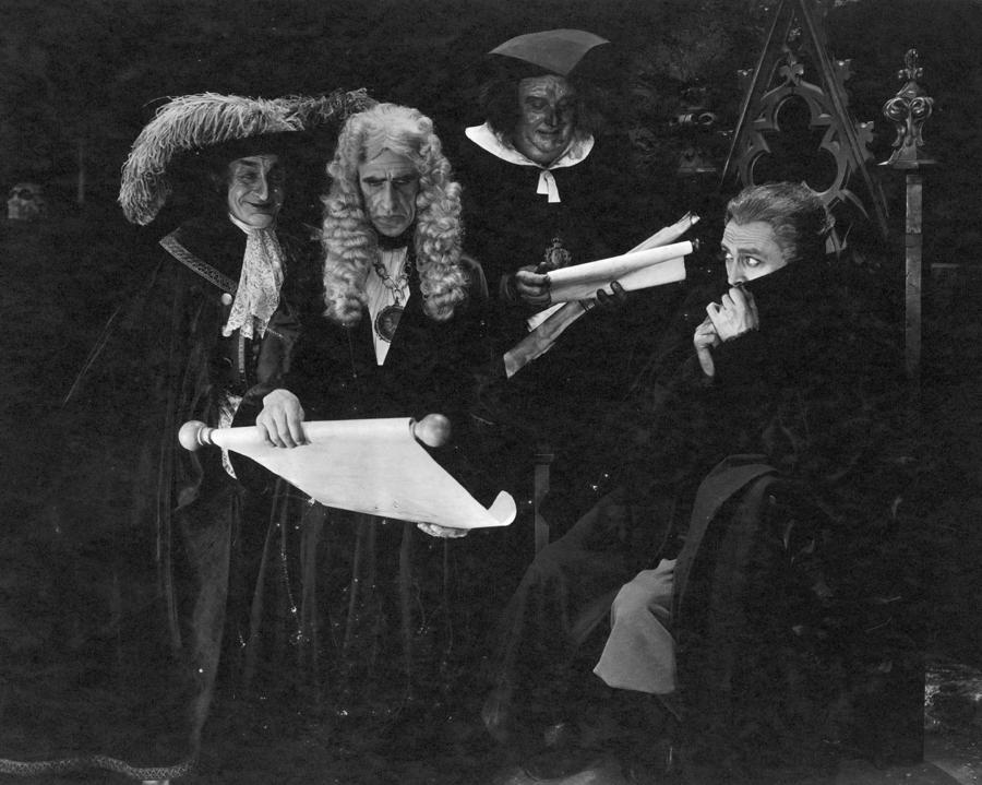 Hat Photograph - Silent Still: Group Of Men #6 by Granger