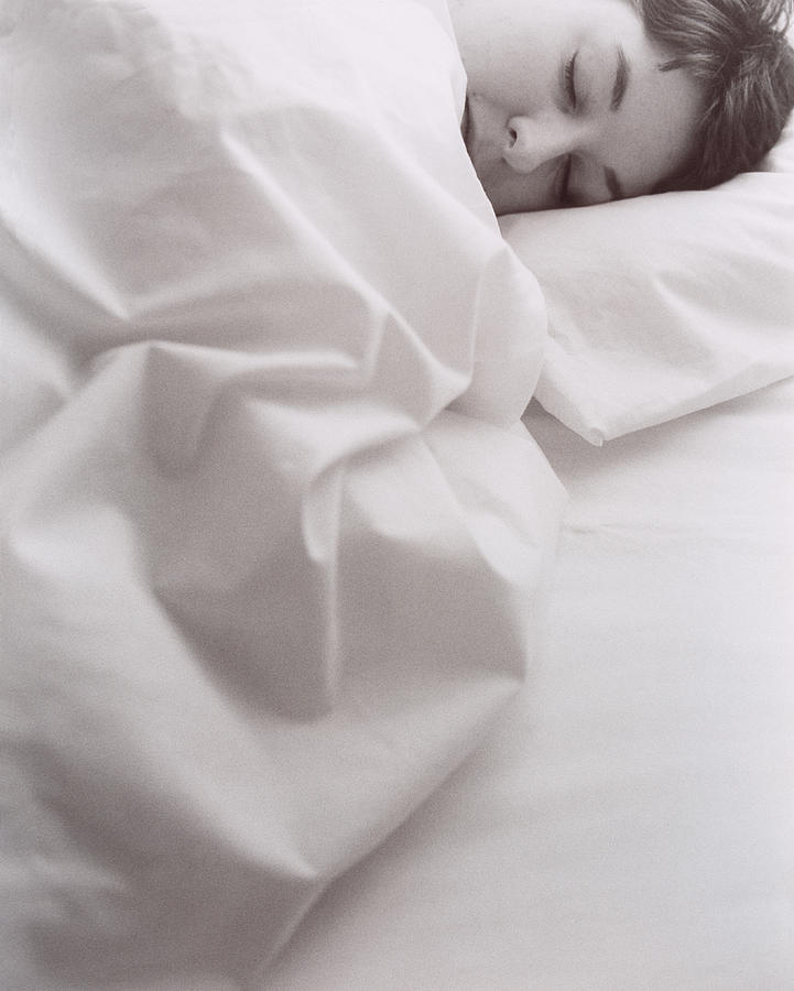 Bed Photograph - Sleeping Woman #6 by Cristina Pedrazzini