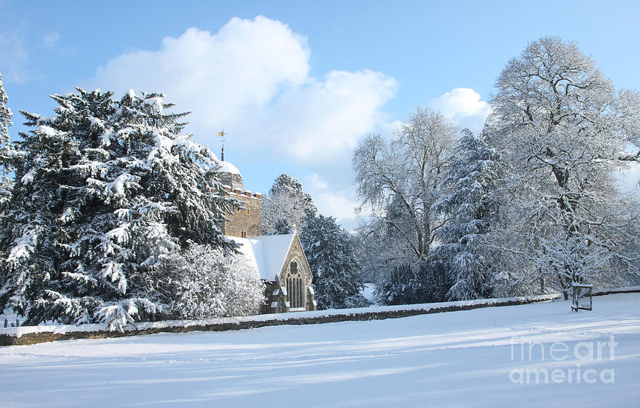 Winter Photograph - Snowy Scene In England #6 by Mark Taylor