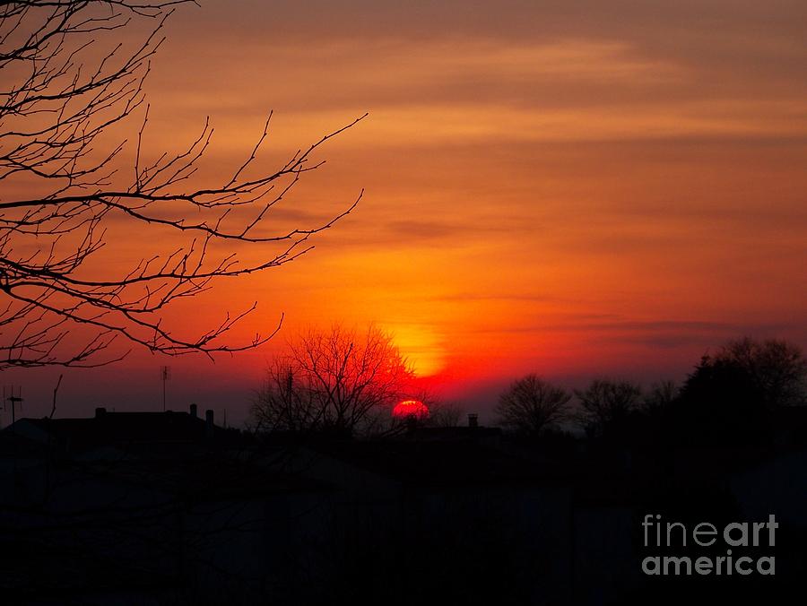 Sunset #6 Photograph by Sylvie Leandre
