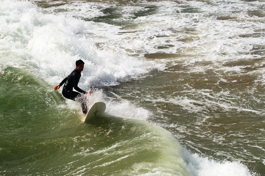 Surfing #6 Photograph by Chris Day