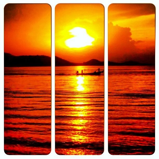 Sunset Photograph - Thailand #6 by Luisa Azzolini
