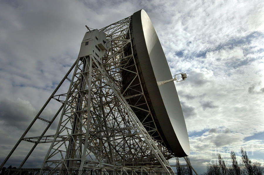 The Lovell Telescope At Jodrell Bank Photograph by Mark Stevenson ...