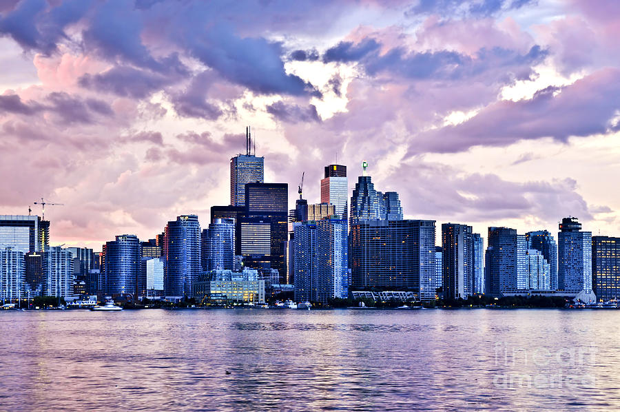 Toronto skyline 17 Photograph by Elena Elisseeva