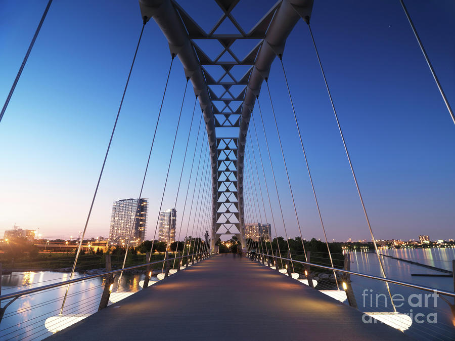 Toronto The Humber River Arch Bridge #6 Photograph by Maxim Images Exquisite Prints