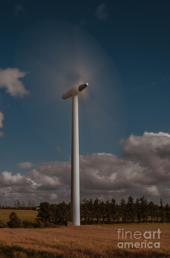 Windturbine #6 Photograph by Jorgen Norgaard