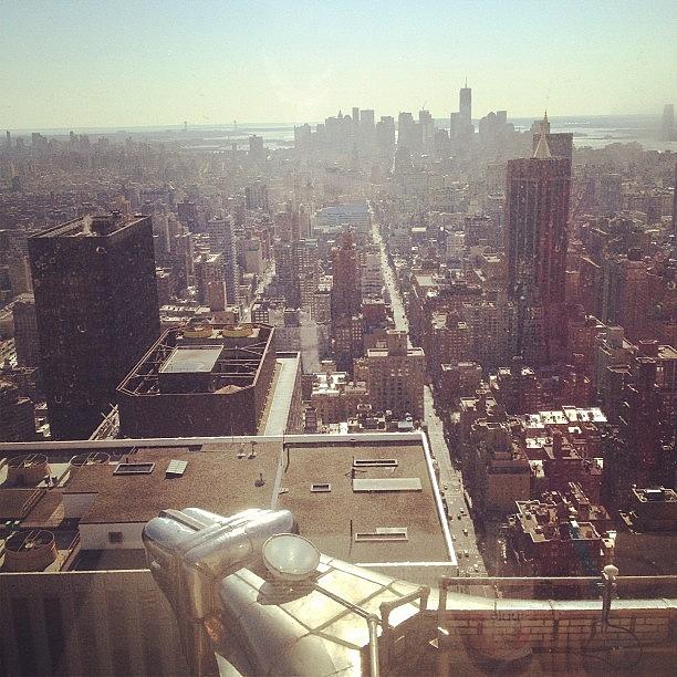 62nd Floor Of The Chrysler Building Photograph by Jerome De S